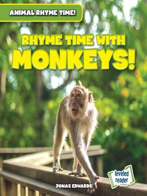 cover image of Rhyme Time with Monkeys!